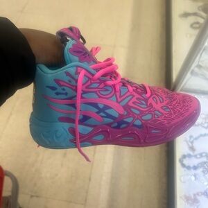 Puma Kids Sneakers in Blue and Pink